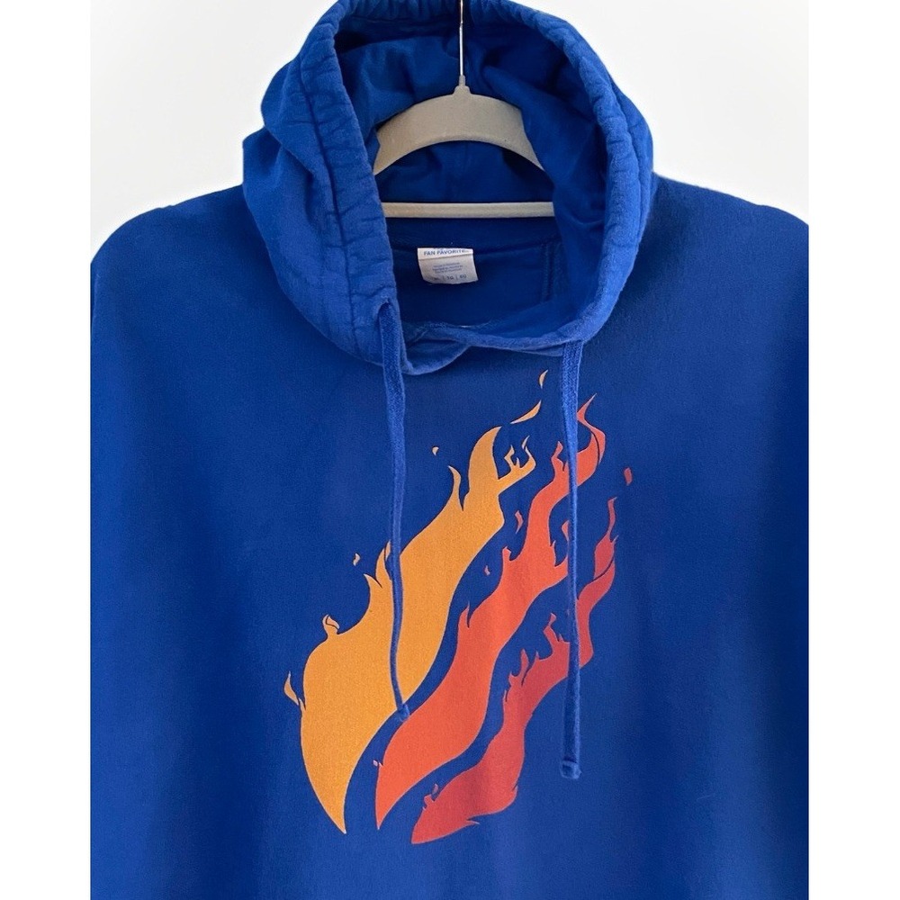 Preston Playz Fire Merch‎ Men's XL Blue Hoodie 46"